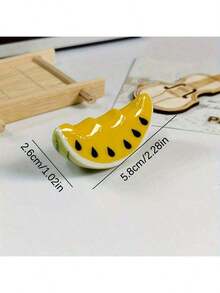 1/3/6PCS Watermelon Shape Chopstick Holder Spoon Rest, Tomato Shape Chopstick Holder Spoon Rest, Table Decoration, Kitchenware, Perfect Holiday Gift, Birthday Party Gift For Boys And Girl