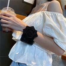 Pulsera de flor de rosa negra de lujo, Funda de teléfono con patrón de estera de hierba negra compatible con Samsung, Funda de teléfono compatible con - Negro - Ver 4