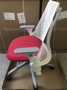 Hand Made Seat Cover Fit Herman Miller Sayl Home Office Task Chair Seat - Grey - View 4