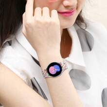 Sport Band Compatible With Galaxy Watch 7 Band 40mm 44mm,No Gap Soft Silicone Strap Compatible With Galaxy Watch 6 5 4 FE Band 40mm 44mm/Galaxy Watch 6/4 Classic 47mm 43mm 46mm 42mm/Watch 5 Pro 45mm Men Women