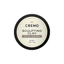 Cremo Mens Hair Clay, Premium Barber Grade Sculpting Clay For Hair Styling, High Hold, Matte Finish, 4 Oz - Sculpting Clay - View 1