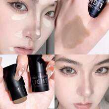 JUJU DREAM Long-Lasting Contour Stick: Matte Bronzer, Nose Sculpting Stick And Face Defining Solid Contour Cream - Travel-Friendly Design