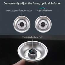 Welding Soldering Brazing Tools Refillable Butane Gas Micro Blow Torch Lighter - Silver - View 7