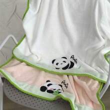2025 New Style Panda Towel Bath Towel Combination Absorbent And Non Hair Falling Soft Shower Coral Plush Towel Bath Towel Combination