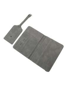 2pcs/Set Passport Folder RFID Anti-Theft Swipe Passport Card Bag Multi Functional Folder Ticket Storage Bag - 2pcs - View 11