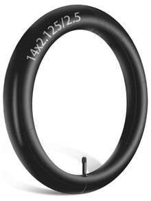 Neumático de 14x2.50 pulgadas GLDYTIMES, neumático de 14 pulgadas para motocicletas, scooters eléctricos, motocross, bicicletas - Negro - Ver 7