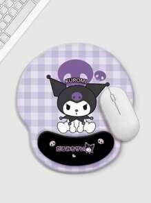 Sanrio 1pc Cute Kuromi Mouse Pad, Cartoon Office Desk Mat Computer Keyboard Pad, School Supplies, Back To School