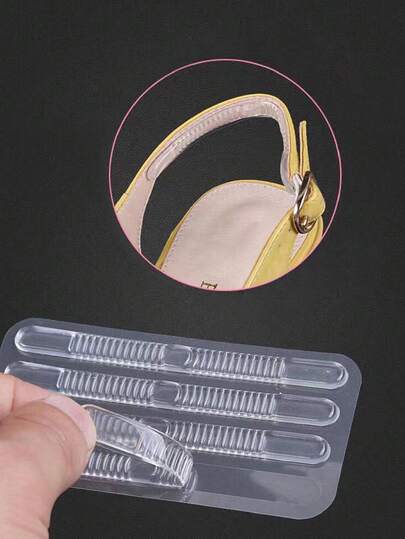 40/pack transparenta silikon halkfria remsor för hälgrepp och skoskydd för att undvika gnidande fötter för kvinnor, höga klackar, pumps, accessoarer, presentidéer