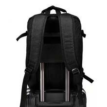 Travel Select Grayville 16.5 Multifunctional Tech Laptop Backpack With Expansion - Black - View 4