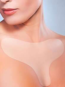 Silicone Anti-Wrinkle Patches - Anti-Wrinkle Pads For Chest And Neck For Overnight Use - Reusable Anti-Wrinkle Patches For Smooth Skin,Rejuvenate Your Skin - Reduce Signs Of Aging For Women And Girls,Skin Care,Skin Care Tools,Lift,Wrinkle,Wrinkle Patches