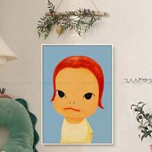 1pc/3PCS Wall Arts Posters Optional Frame Anime Cartoon Classic Anime Poster Room Bar Coffee Shop Nordic Home Decoration, Canvas Art, Frameless ,Wall Art With Frame