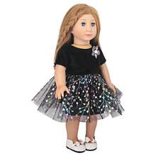 18-Inch American Girl Doll Clothes, Fashion Tulle Skirt, Cute Dress Up Costume, Gift For Little Girls, Doll And Shoes Not Included - Multicolor - View 5