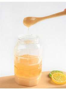 1件/5件/10件天然木勺批发，竹勺，蜂蜜勺，儿童勺，咖啡搅拌勺，果酱勺 - 彩色 - 查看 7