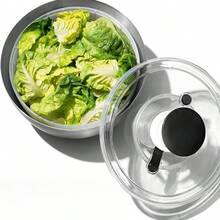 Steel Salad Spinner - Single - View 3