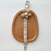 1 pieza Clip para chupete recién nacido - Clip de cadena para chupete de bebé - Soporte de juguete de dentición - Correa antiperdi da - Chupete no incluido - Multicolor - Ver 9
