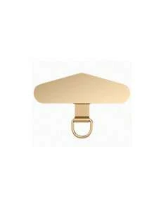 Cordón de acero inoxidable para teléfono con hebilla - Arandelas metálicas para asegurar la fijación del cordón del teléfono, regalo para madre, familia, amigos, cumpleaños, festividad, accesorio del teléfono, cadena del teléfono
