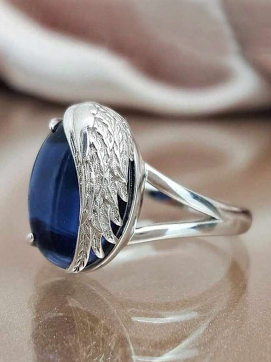1 Chiếc nhẫn Cubic Zirconia thanh lịch dành cho phụ nữ làm quà tặng ngày lễ tình nhân, kỷ niệm ngày cưới, trang sức tiệc - 1 # - Xem 1