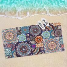 Oversized Bohemian Style Beach Towel - Soft, Lightweight, Super Absorbent Microfiber Towel Suitable For Travel, Swimming, Camping, Yoga, Fitness, Beach Vacation And Beach Parties - A Perfect Gift For Family And Friends - Multicolor - View 30