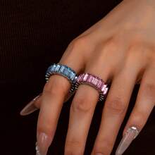 2pcs Luxury Sophisticated Women's Ring Set