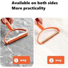 Portable Lint Remover - Double-Sided Cleaning Brush For Fabric, Clothes, Sweaters, And Coats - Efficiently Removes Pilling And Fur Balls- Suitable For Wool, Polyester , Important Note: Not Suitable For Delicate Fabrics Such As Silk, Chiffon, Lace, Thin Knits, Or Sheer Materials. Recommended For Sturdy Fabrics Like Wool, Denim, And Polyester Blends. - Multicolor - View 9