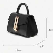 Princess Bag High-Quality Genuine Leather Ladies Handbag - Burgundy - View 2