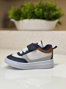 Super Light Children's Tennis Shoes For Boys - White - View 2