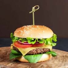 20/50/100/200pcs Knotted Bamboo Fruit Toothpicks, Suitable For Snack, Beverage, Handmade Food Decoration - Great For Christmas, Wedding, And Barbecue Parties