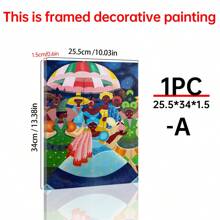 1 Pezzo Arte brasiliana, Dipinto del Brasile, Dipinto di paesaggio, Arte murale stampabile, Download istantaneo, Tela del Sud America, Decorazione per la casa, cartellone per la stanza, Arte murale su tela, Cornice opzionale, Oggetti per la decorazione della stanza, Decorazione per il soggiorno.