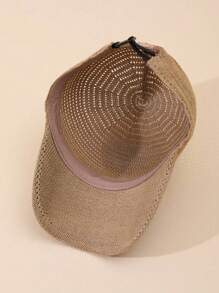 1 Piece Unisex Korean Style Cutout Mesh Breathable Baseball Cap Sun Hat Casual Valentine's Day