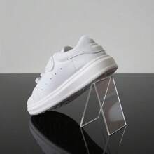 2 pezzi di Rastrelliera trasparente per scarpe in plexiglass, supporto per scarpe in acrilico trasparente