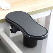 Supporto per braccio da scrivania, poggiapolsi per computer, estensione per scrivania, protezione per spalla e mano, tavoletta da fissare con tappetino per mouse