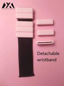 MEIYIXING MEIYIXIN 1 Pair Of And Fashionable Wrist And Ankle Weight Sets, 2 Pounds (955 Grams), Adjustable Fitness Weights, Resistance Training Straps, Pink Silicone Skin-Friendly Material, Wearable Aerobic Exercise Equipment For Both Women And Men, Powerful Arm And Leg Weights, Modular Weight Straps, Strength Training Equipment, Suitable For Home Indoor Gyms, Yoga, PLA Exercises, And Outdoor Walking, Running, Hiking Weight Sets