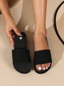 Mules noires mode femme