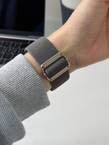 1 条尼龙弹性编织表带兼容 表带 42 毫米 44 毫米 45 毫米 49 毫米 S10 46 毫米休闲男士手链适用于 Series Ultra 2 10 9 8 7 6 5 4 SE,透气运动表带适用于 Apple 41 毫米 40 毫米 38 毫米毕业礼物配件女士 - 42/44/45/49/S10-46mm - 查看 10