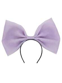 全新超大 3D 蝴蝶结面料头带，可爱甜美照片头饰，修饰小脸浴室发饰，发带，发箍头带 - 彩色 - 查看 14