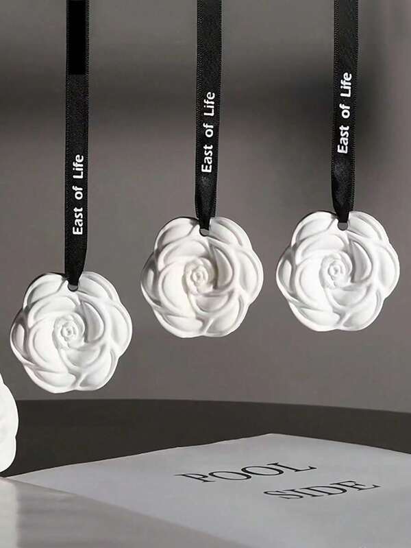 4/6/10pcs Car Air Fresheners Hanging Paper, Home Wardrobe Air Freshener Wax Sheets, Fragrance Diffuser (Hanging Rope And English Included)