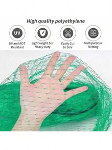 1 Pc Bird Protection Net, Garden Plant Mesh, Protecting Plants And Fruit Trees From Birds, Deer, Poultry, Best Fencing Anti-Bird Net Garden Net Orchard Anti-Bird Net Polyethylene Anti-Bird Net Extrusion Anti-Bird Net Grape Anti-Green Anti-Bird Net