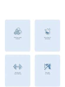 1 件不锈钢防水自粘式单钩，创意壁挂式金属浴室衣架 - 金色 - 查看 4