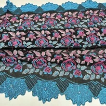 New African African Cotton Lace Fabric 2025 High Quality Nigerian Swiss Voile Lace In Switzerland For Elegant Wedding Dress Sewing