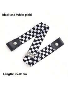 1pc Elastic Waist Belt Adjustable No Buckle Belt For Jeans Pants Invisible Stretch Belts For Women & Men,Slimming Waistband - Buckle-Free Comfort, Adjustable & Elastic, Perfect For Jeans And Pants - Enhance Your Silhouette,Vintage Elastic Belt – No-Buckle, Invisible Fit For Men & Women, Comfort Stretch, Universal Size