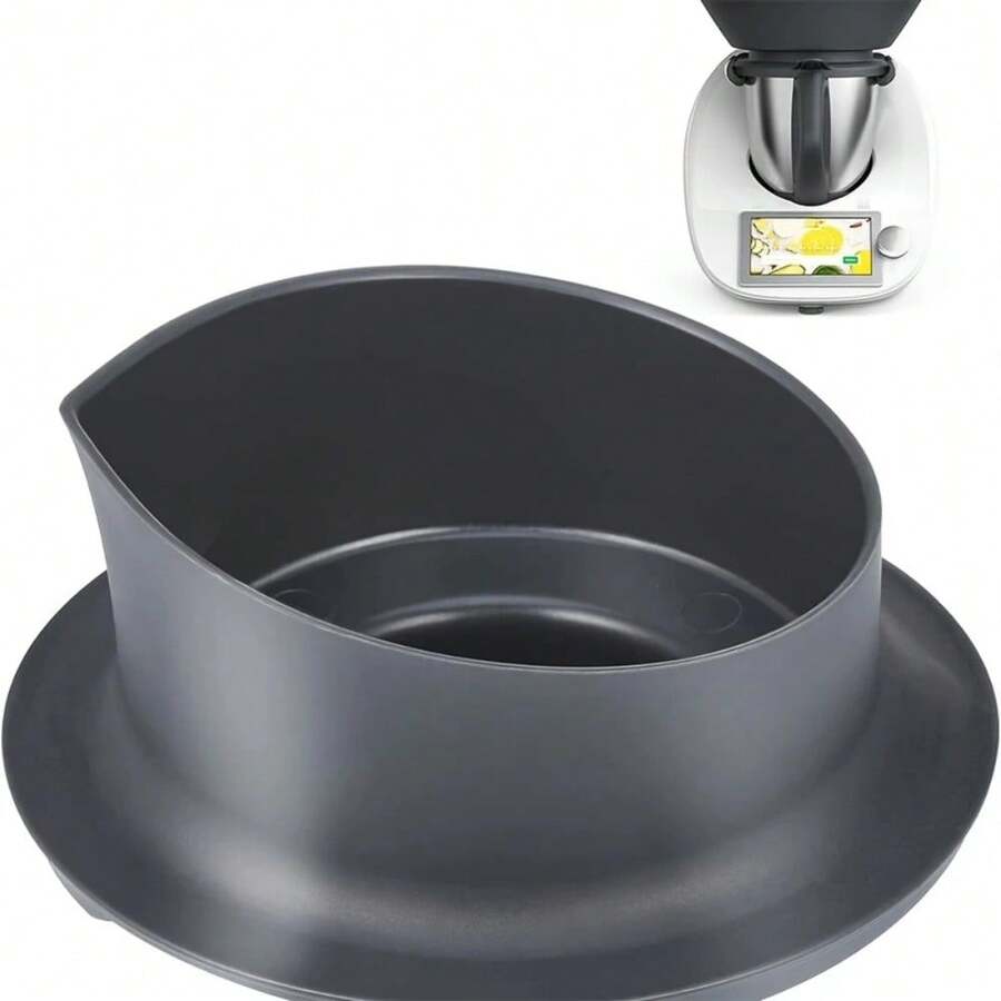1 buah cocok untuk tutup gelas ukur Thermomix TM5 dan TM6 dengan ukuran kecil, tutup gelas ukur tahan lama dengan skala adalah aksesori dapur yang penting.