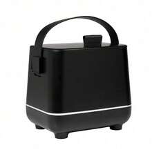 Portable Insulated Refrigerator, Black, 10.75" X 7.99" X 9.49" - Black - View 5