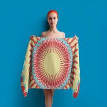 Oversized Bohemian Style Beach Towel - Soft, Lightweight, Super Absorbent Microfiber Towel Suitable For Travel, Swimming, Camping, Yoga, Fitness, Beach Vacation And Beach Parties - A Perfect Gift For Family And Friends - Multicolor - View 39