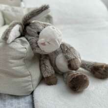 Almohada de peluche de 12 pulgadas con burro, juguete de peluche lindo, regalo para el Día de la Madre, cumpleaños de amigos, regalo de Navidad, regalo de cumpleaños con estilo navideño, juguete de peluche navideño, juguetes esponjosos, peluche de gaviota, animales de peluche, osito de peluche, oso de peluche navideño, burro, juguetes