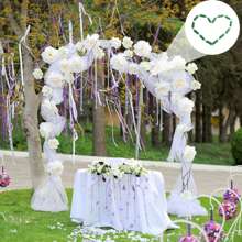 14pcs Set Green Flower Mud Wedding Garland Oasis Floral Arch Foam Blocks Fresh Flower Cut Foams Base Garden Florist Diy Flower Arrangement Foams Mud Base Wedding Party Decor Accessories
