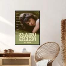 1/3PCS Optional Frame Posters Wall Arts Pop Singer Poster Home Living Room Bedroom Bar Aesthetic Decoration, Wall Art With Frame