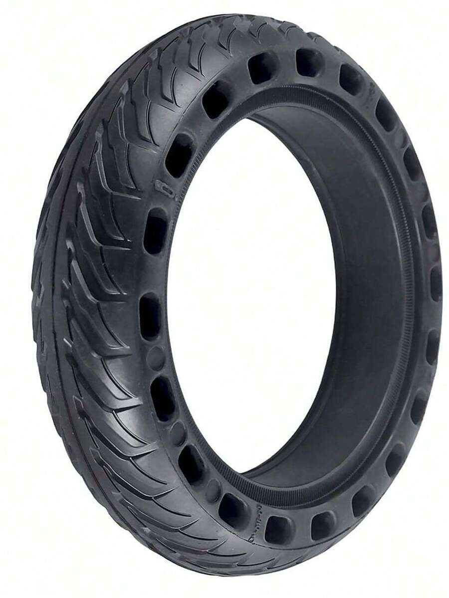 GLDYTIMES 50/75-6.1 踏板车轮胎，8.5x2 英寸实心轮胎，适用于 OKai Gotrax GXL V2 Apex XL XR Hiboy S2R M365 Pro 2 Hover 1 电动踏板车替换轮，8 1/2X2 无内胎前后轮胎 - 黑色 - 查看 1