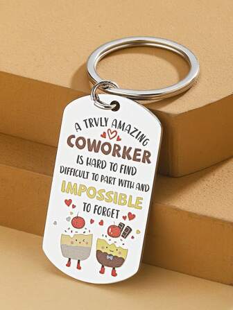 Farewell Gift For Colleagues Best Colleague Keychain For Women Thank You Gift For Colleagues Birthday Retirement Thanksgiving Keychain Suitable For Colleagues Car Accessories Bag Charm School