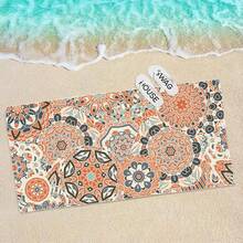 Oversized Bohemian Style Beach Towel - Soft, Lightweight, Super Absorbent Microfiber Towel Suitable For Travel, Swimming, Camping, Yoga, Fitness, Beach Vacation And Beach Parties - A Perfect Gift For Family And Friends - Multicolor - View 34