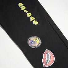 Adidas 女式经典时尚休闲运动修身裤，GN4367，秋季 - 黑色 - 查看 3